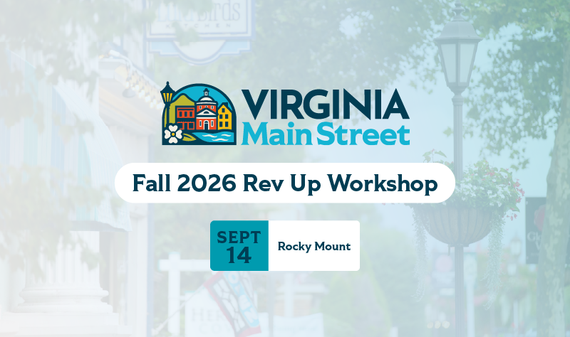 Virginia مین اسٹریٹ 2026 فال ریو اپ - راکی ماؤنٹ
